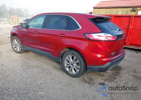 2019 Ford Edge Titanium from USA, damaged, VIN 2FMPK4K9XKBC00554